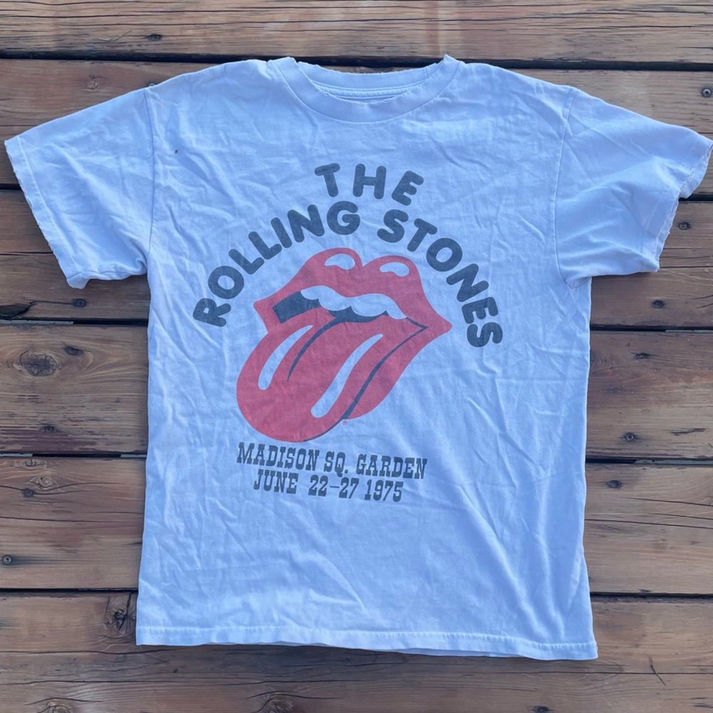 brandy melville the rolling stones band tee
